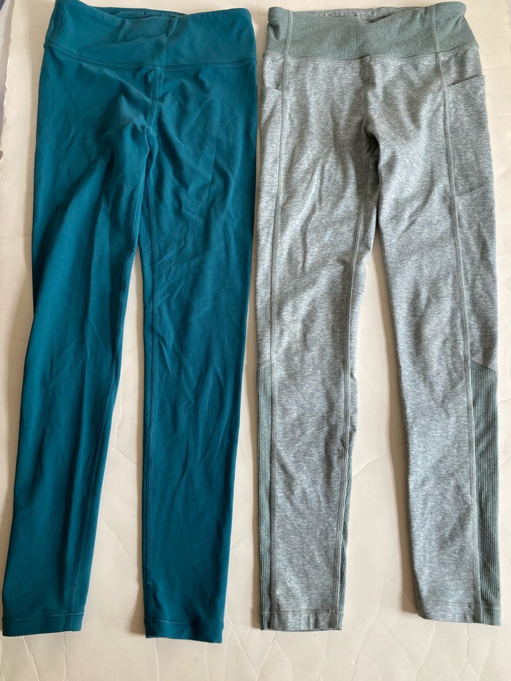 Athleta girl leggings tights bundle of two pairs size 8 9 10